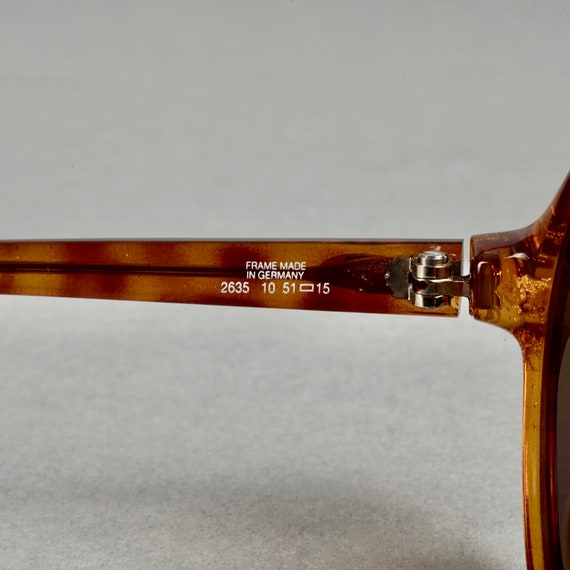 Vintage CHRISTIAN DIOR Logo Insignia Tortoiseshell Sunglasses 