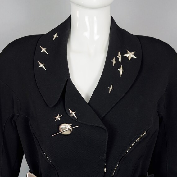 Haut Thierry Mugler Crochet étoiles Vintage Taille 36 - Occasion En Très Bon état, Pièce Collector Des Années 90