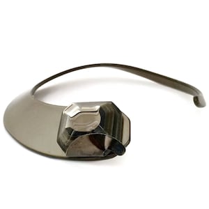PIERRE CARDIN Futuristic Modernist Plexiglas Cabochon Rigid Collar Choker