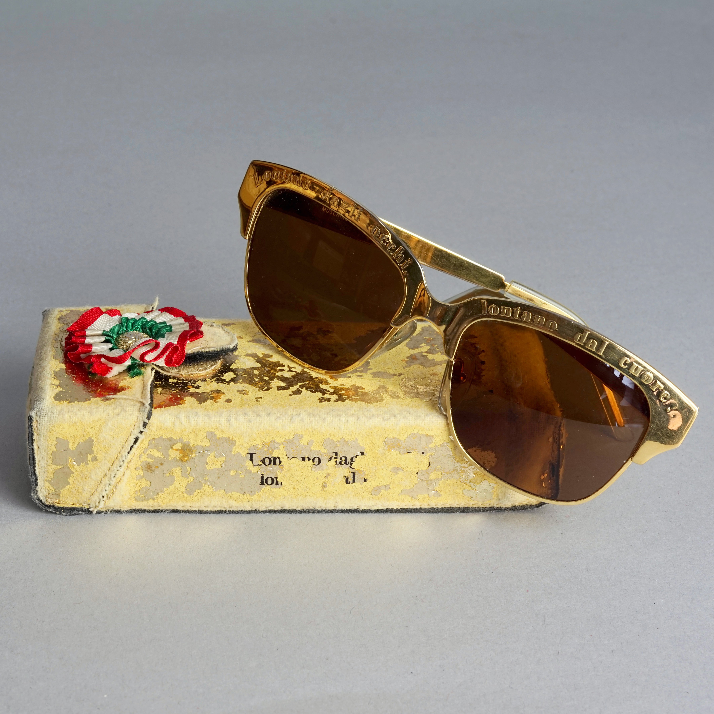 Vintage MOSCHINO Gold 