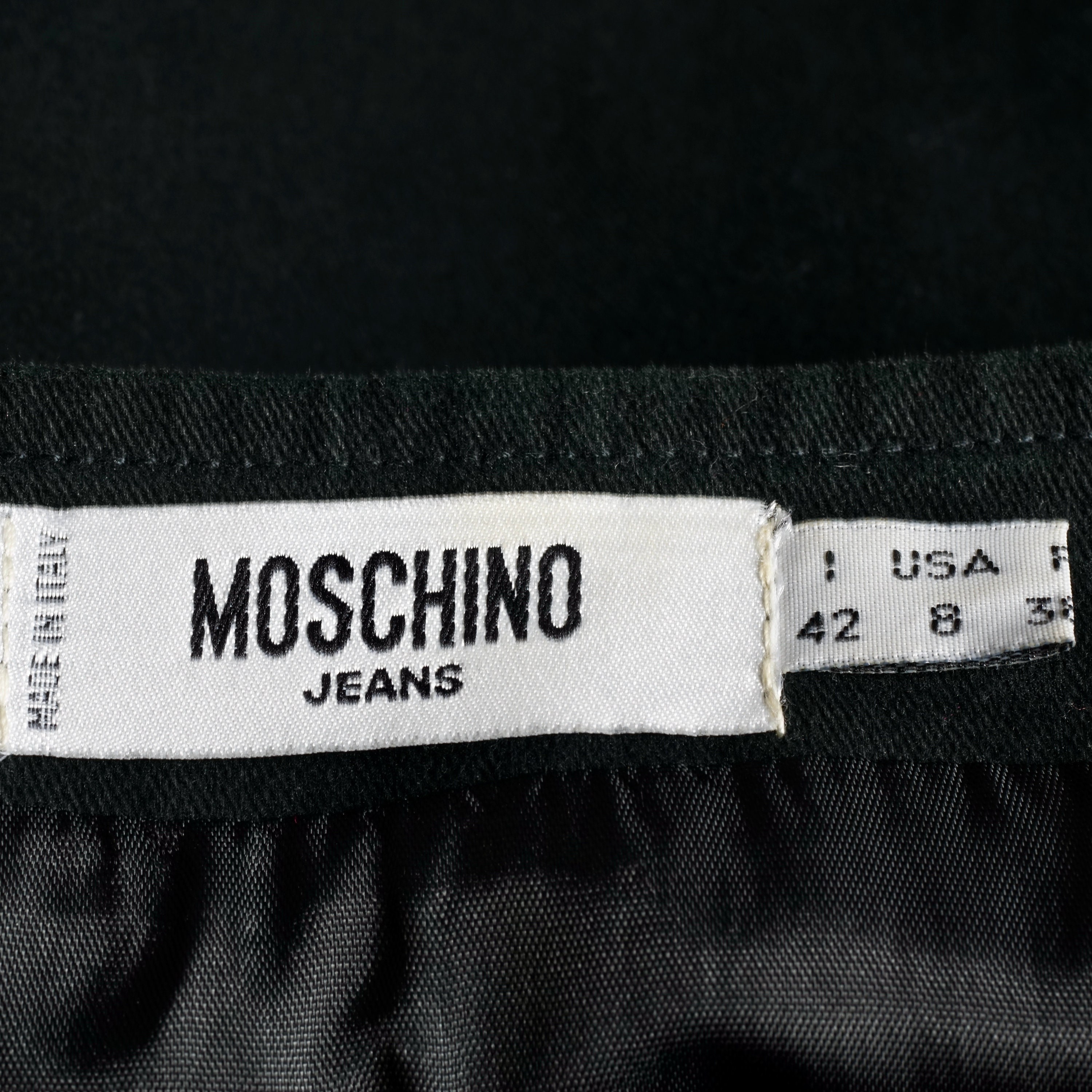 Vintage MOSCHINO Tulip Flower Pockets 