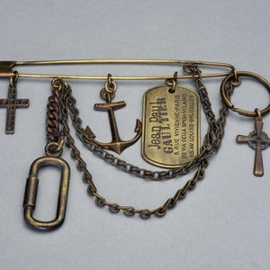 Jean Paul Gaultier Safety Pin - Etsy Jean Paul Gaultier Safety Pin - Etsy