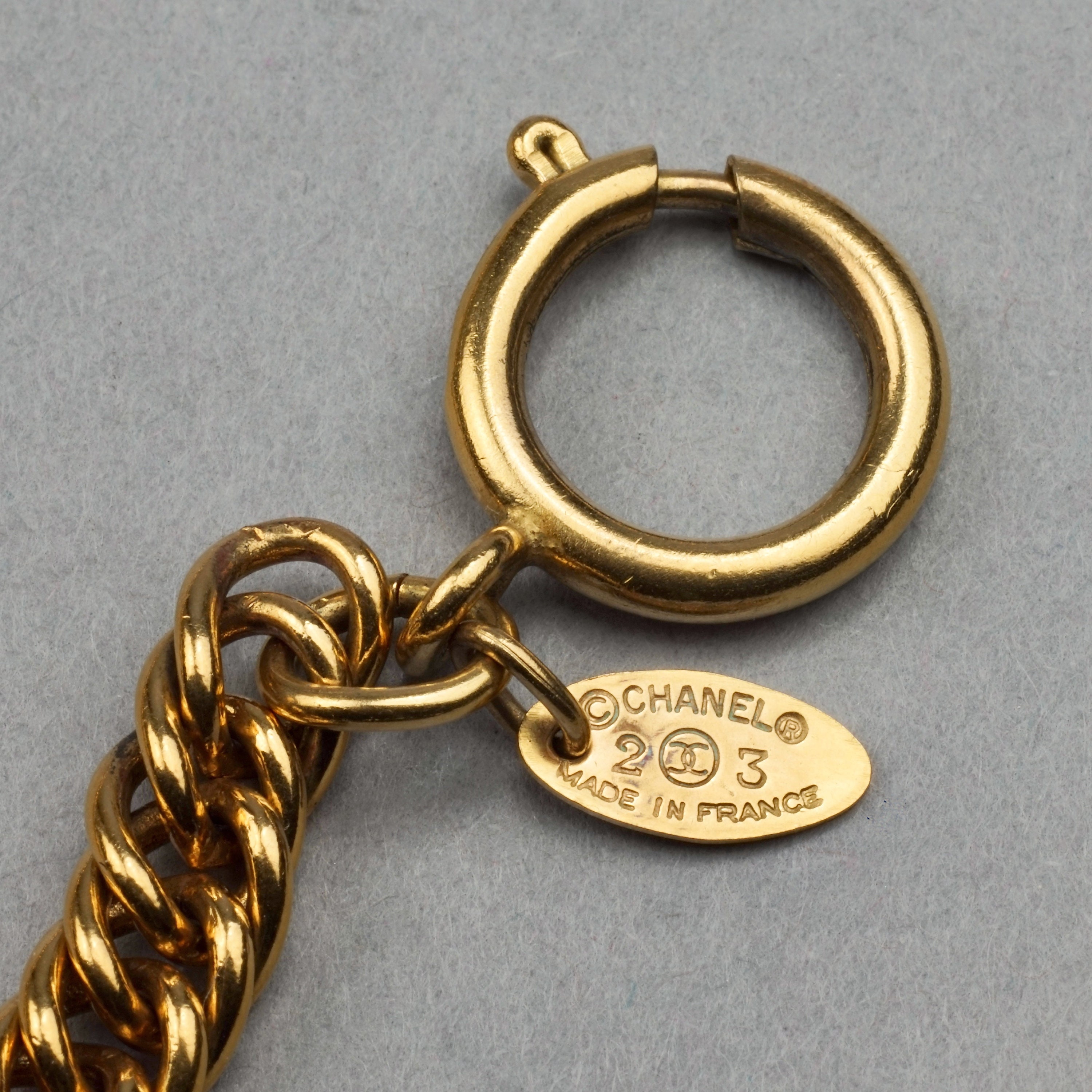 CHANEL シャネル キーホルダー チャーム ココマーク ゴールド