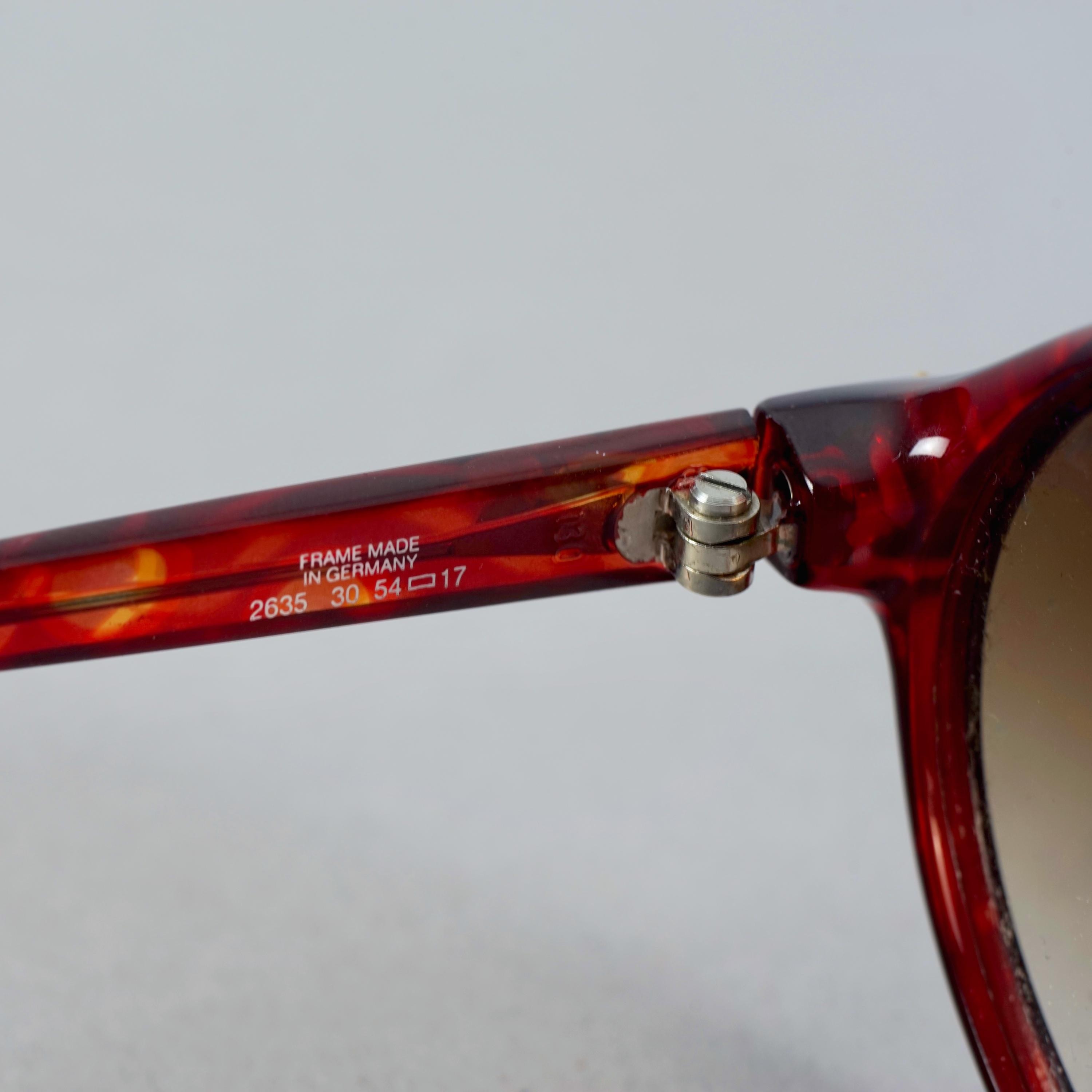 Vintage CHRISTIAN DIOR Logo Insignia Tortoiseshell Gradient  display picture 2