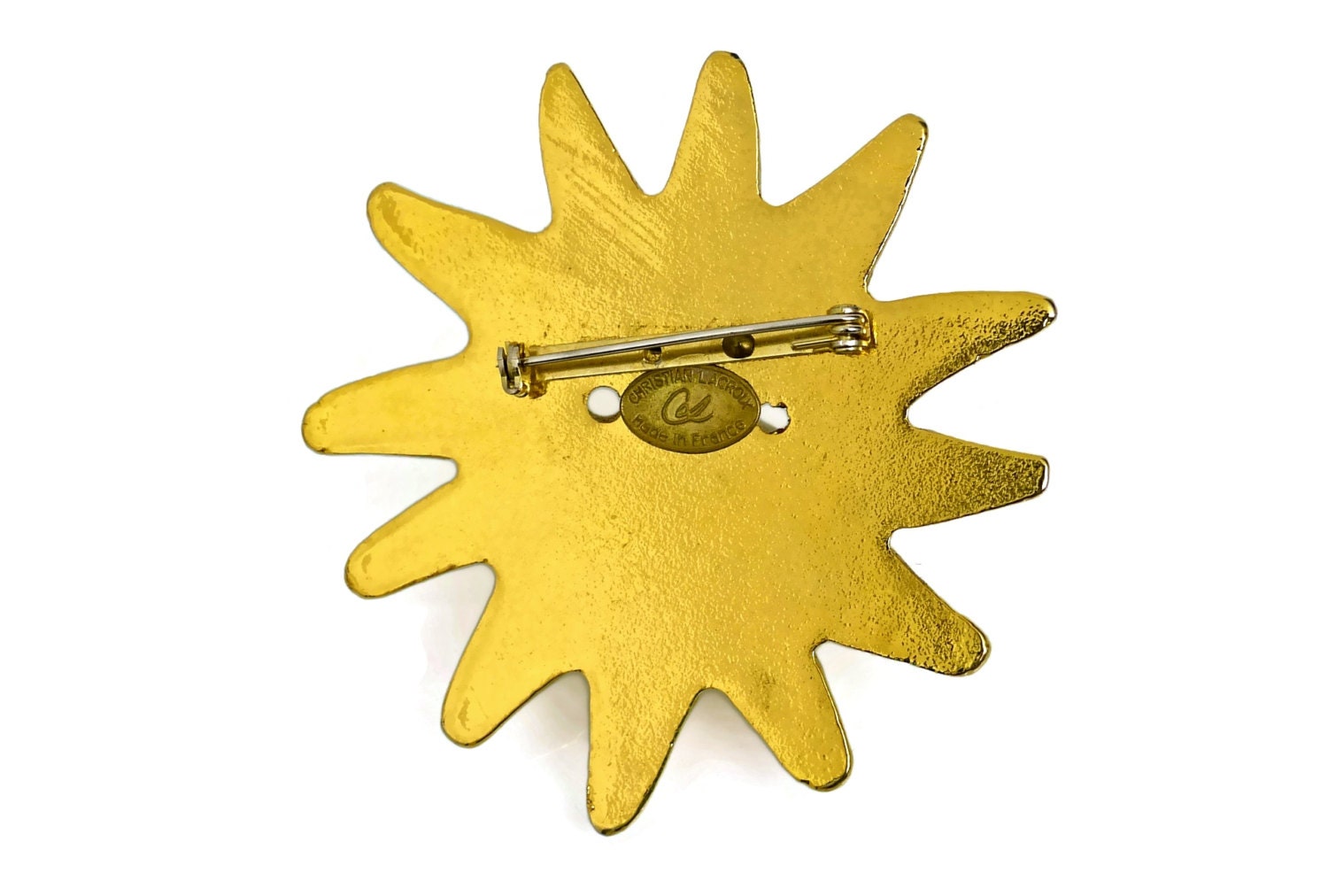 Vintage Massive CHRISTIAN LACROIX Iconic Sun Face Brooch - Etsy Vintage Massive CHRISTIAN LACROIX Iconic Sun Face Brooch - Etsy