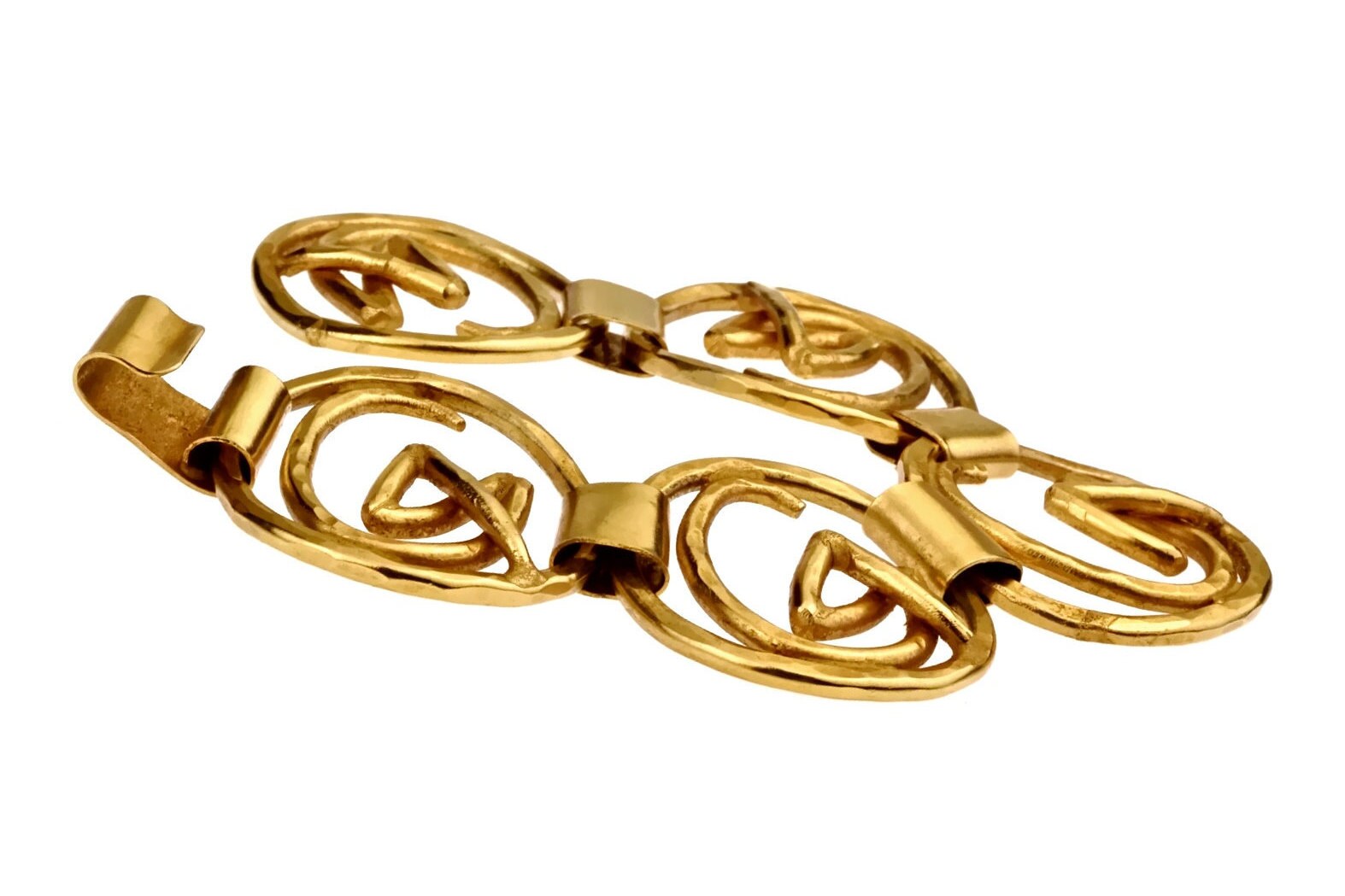 Vintage CHRISTIAN LACROIX Iconic Logo Cutout Bracelet - Etsy Israel