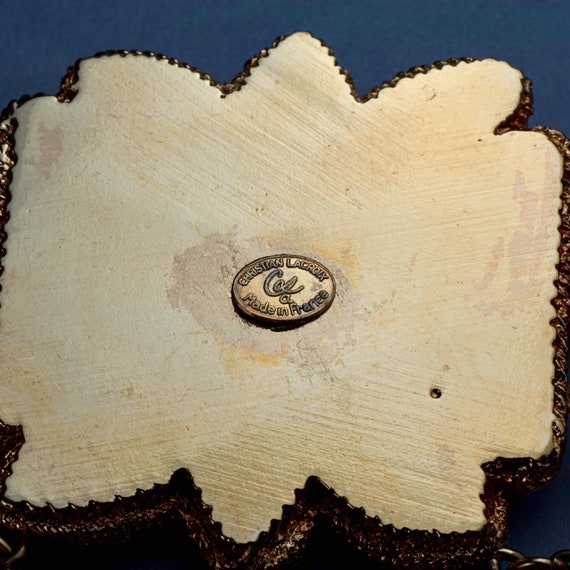 Vintage CHRISTIAN LACROIX Byzantine Opulent Choker Necklace - Etsy