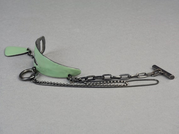 ヴィンテージ ジャンポール・ゴルチエ マルチチェーン エナメル