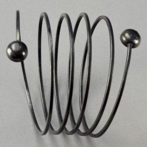 Vintage JEAN PAUL GAULTIER Gothic Coil Cuff Bracelet