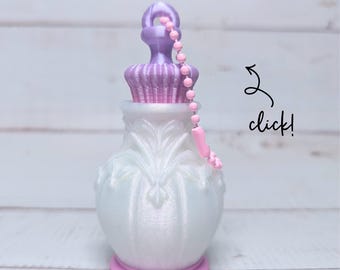 Sugarplum Dream Elixir — Potion Bottle Fidget Clicker Keychain