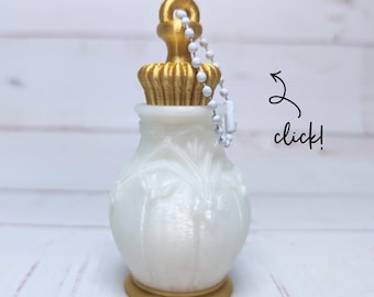 Radiant Light Elixir — Glow-in-the-Dark Potion Bottle Fidget Clicker Keychain