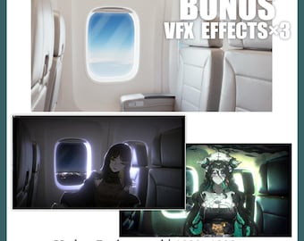 Icarus Skydrift | Vtuber Asset | Streaming Assets | Twitch Accessories | Cthulhu | Deep Sea | Cabin |Background | effects