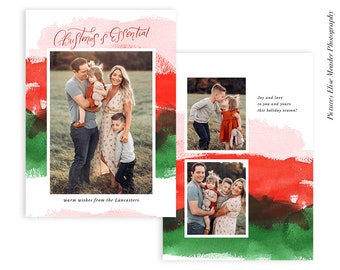 Christmas Photocard Templates Bundles | Classic Memories