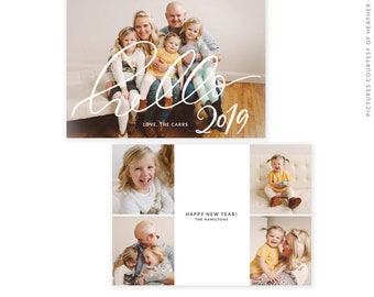 Christmas 5x7 Photo Card | Hello New Year