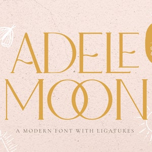 Adele Moon Serif Schrift