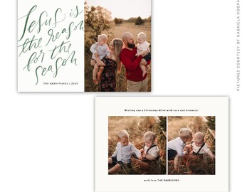 Christmas 5x7 Photo Card | The reason