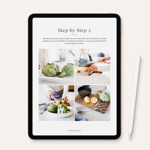 Step By Step Tutorial Template Etsy Step By Step Tutorial Template Etsy