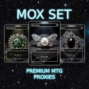 Premium Mox Set - MTG PROXIES