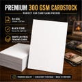 MTG Proxy Cardstock Black Core 300gsm A4 Glossy, TCG Proxy Paper product logo