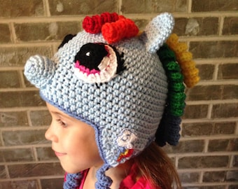 Rainbow Dash, My Little Pony, crochet hat **PATTERN ONLY**