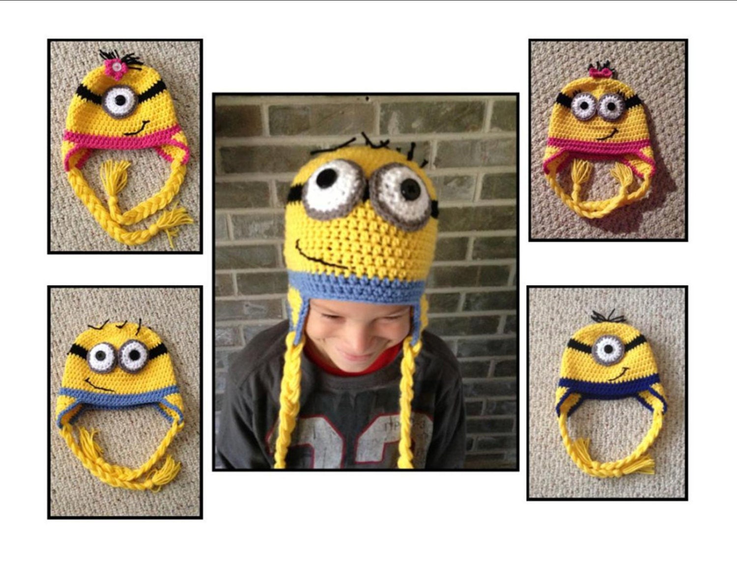 Gorro Minions 0-3 meses 