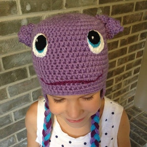 Oh, from the movie Home, crochet hat **PATTERN ONLY**