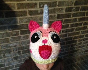 Unikitty crochet hat **PATTERN ONLY**