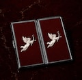 Cupid Cigarette Case Double Sides Art Design Metal Zigarettenetui Joint Holder product logo