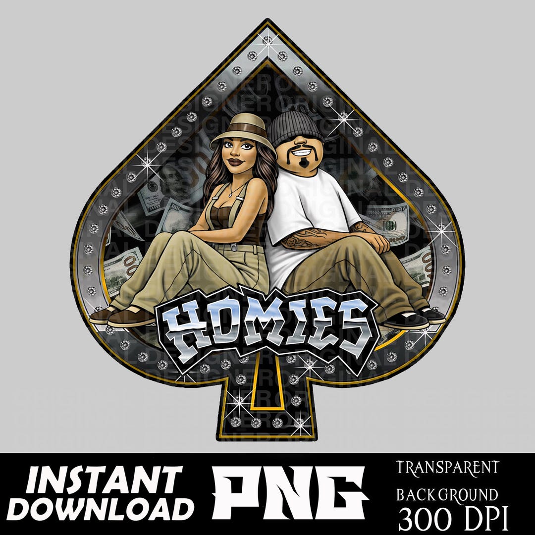 90s Png Design, Lil Homies Png, Chicana Png, Cut File, Homies ...