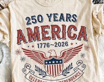 America 250 years png, 250th anniversary patriotic 4th of July digital file