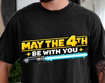 May the 4th Be With You PNG, This is the Way Lightsaber (Digital Download)