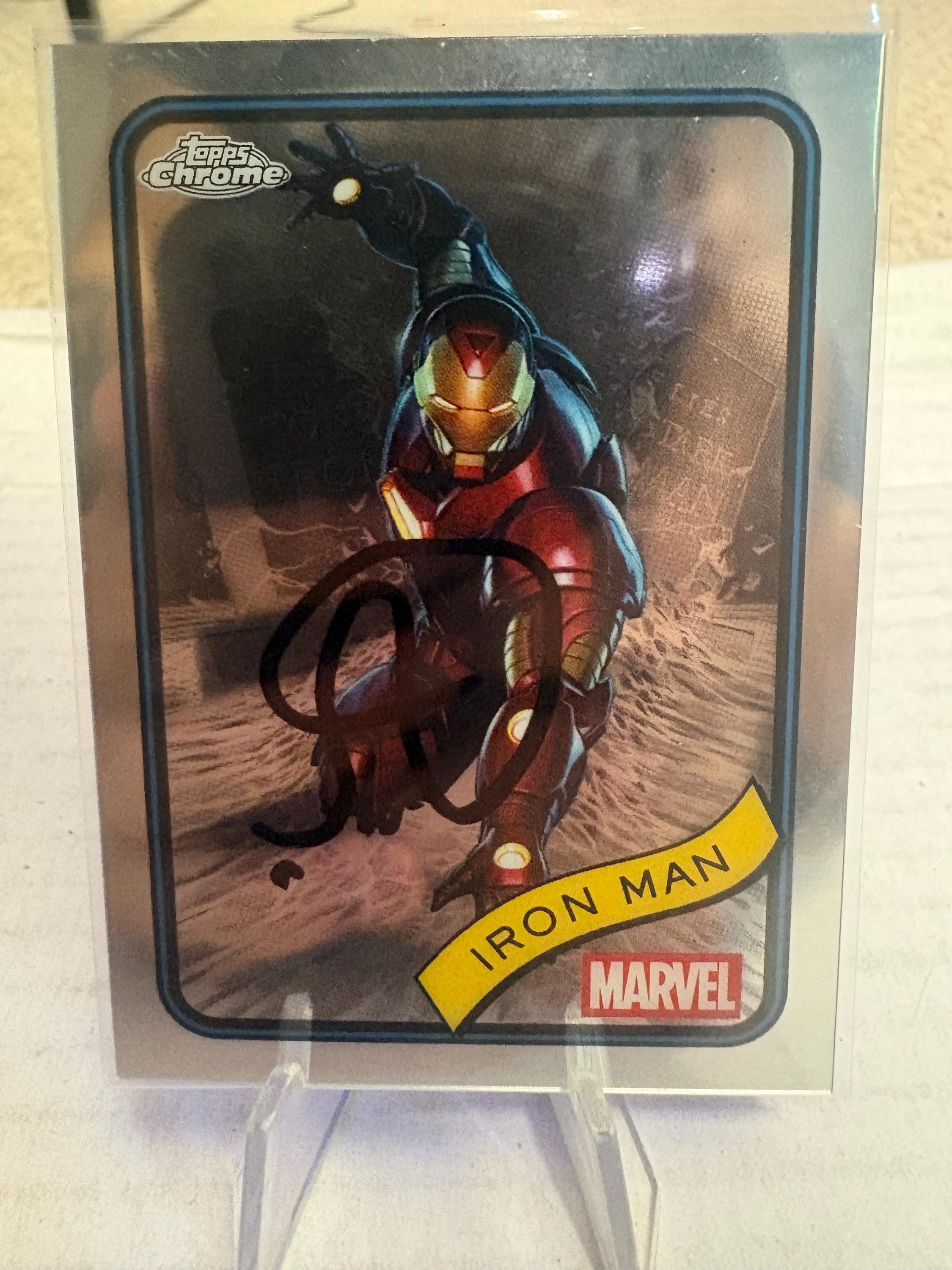 Signed Iron Man Memorabilia - Etsy