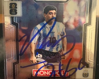 マラドーナ Topps FCバルセロナ125周年記念 2024年サッカーカード。同