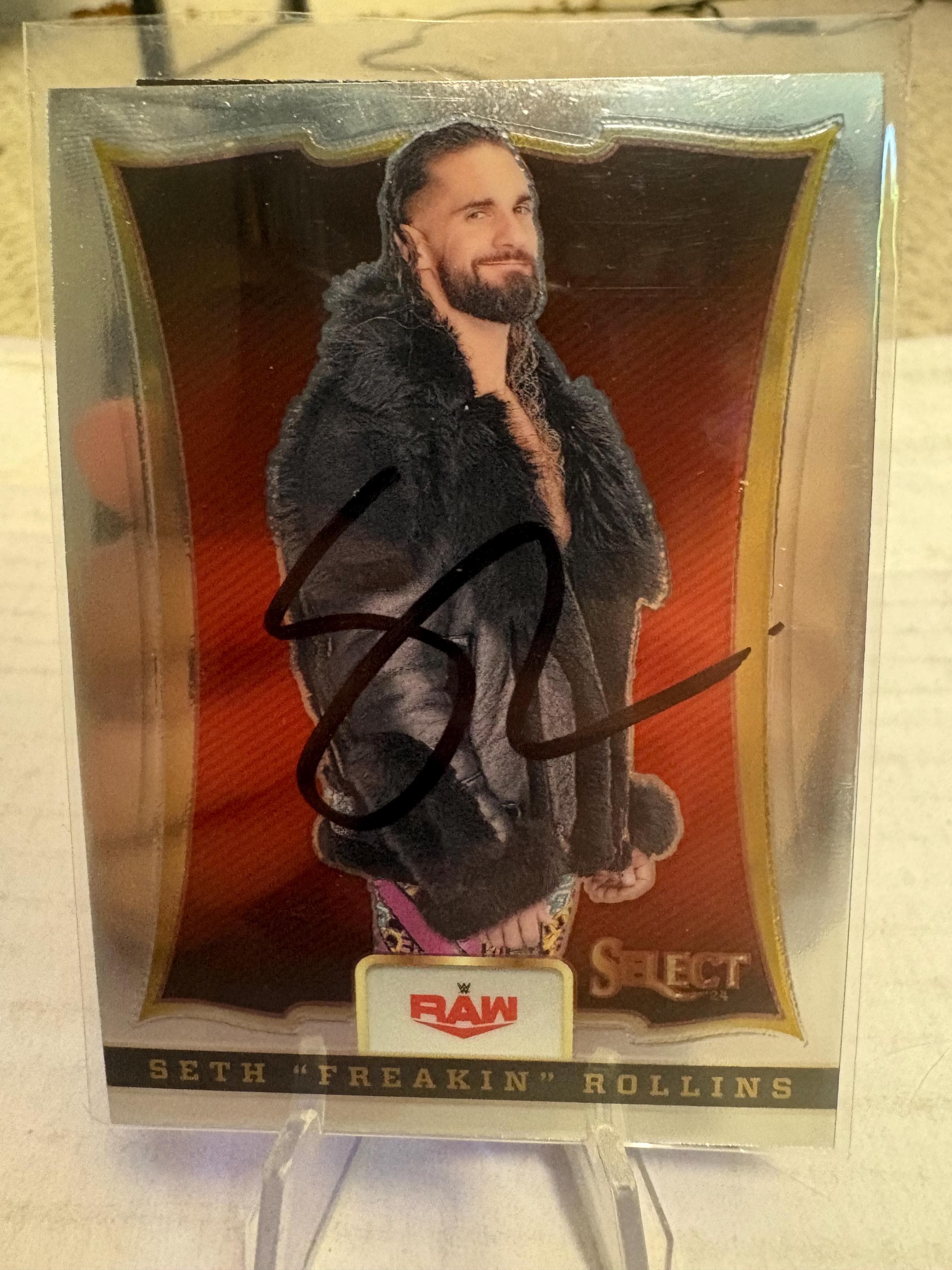 The Rock Wwe Autograph - Etsy
