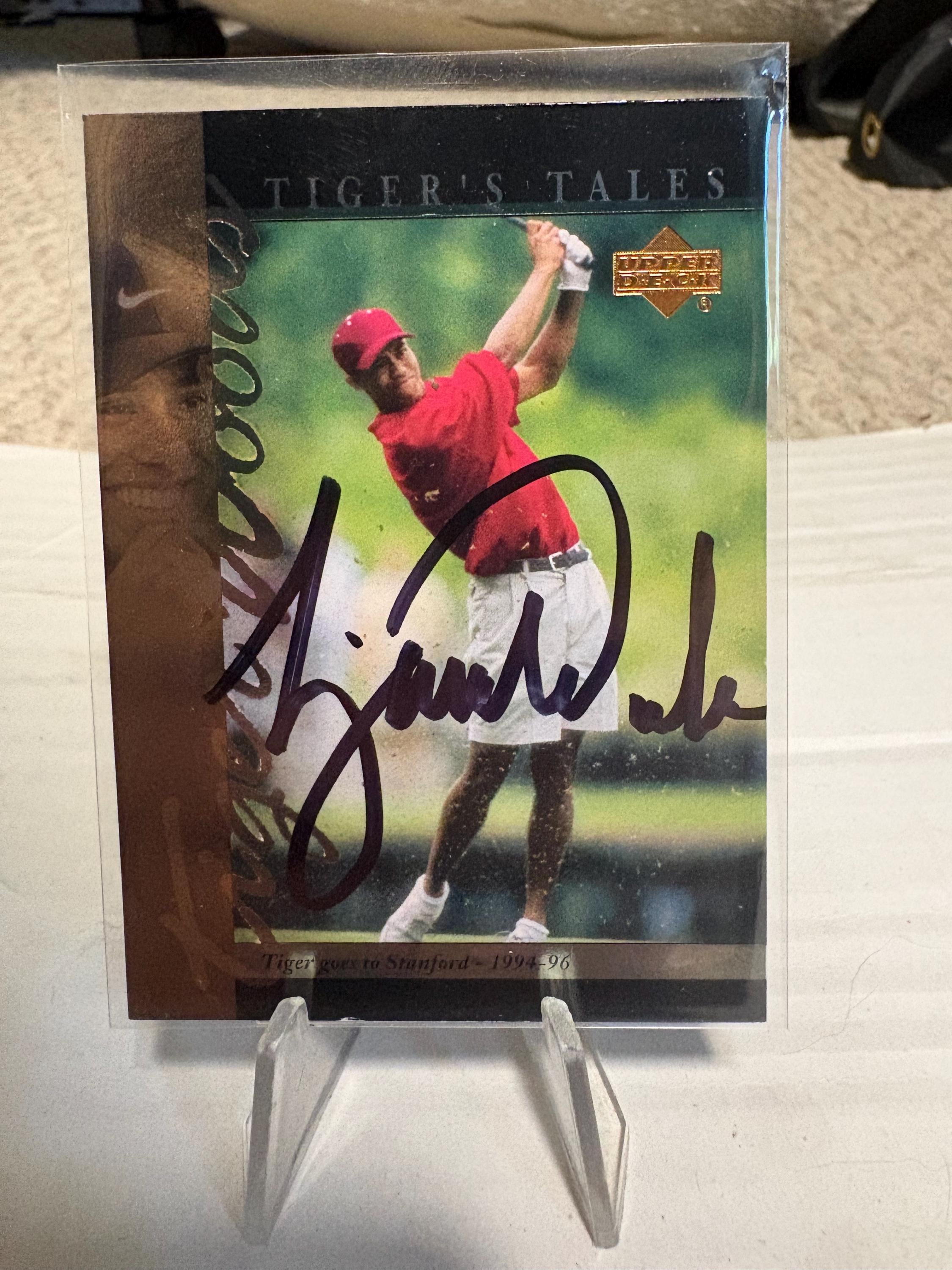 Tiger woods autograph - Etsy 日本