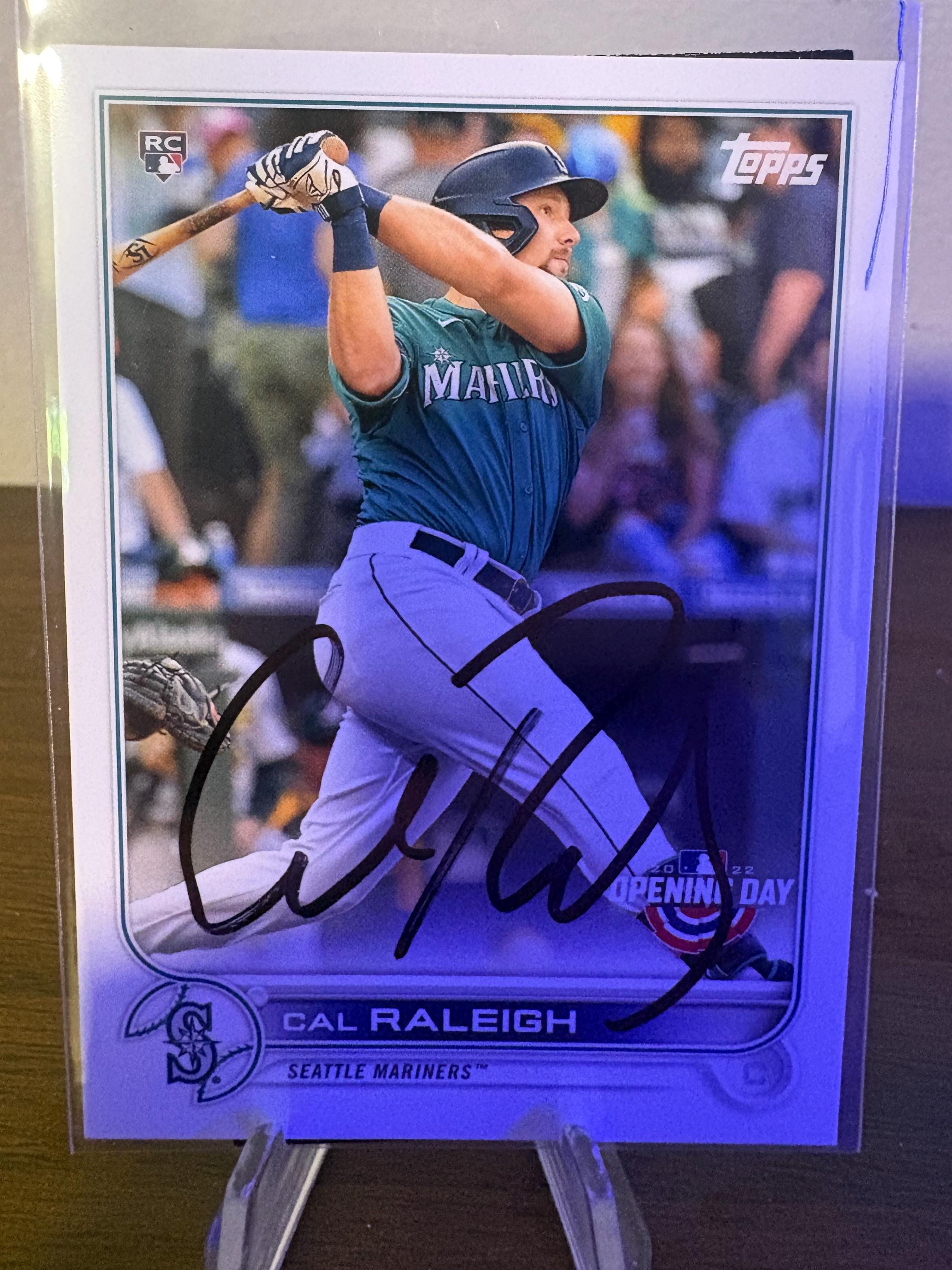 Cal Raleigh Signed Baseball - Etsy