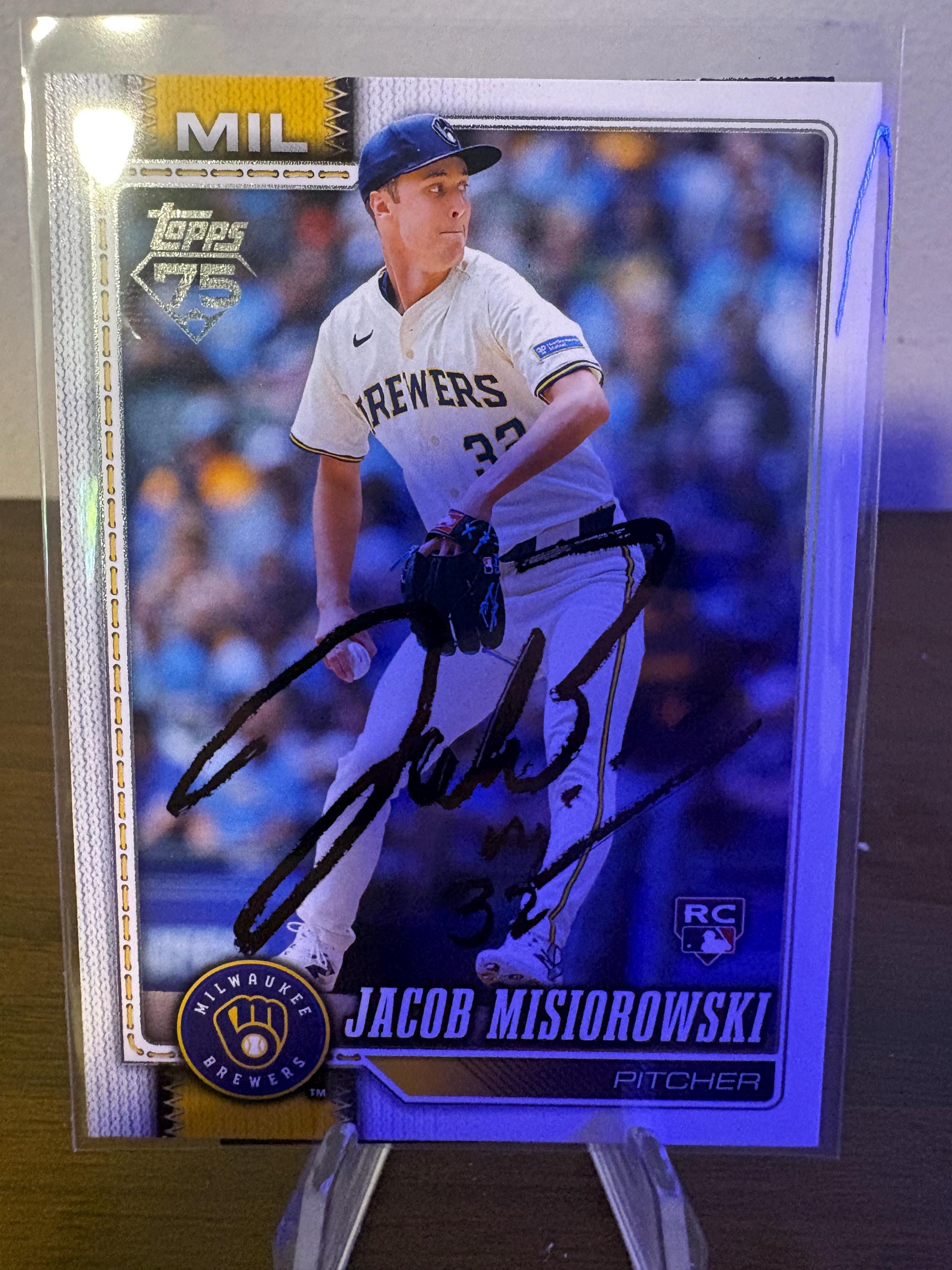 Jacob Misiorowski Card - Etsy