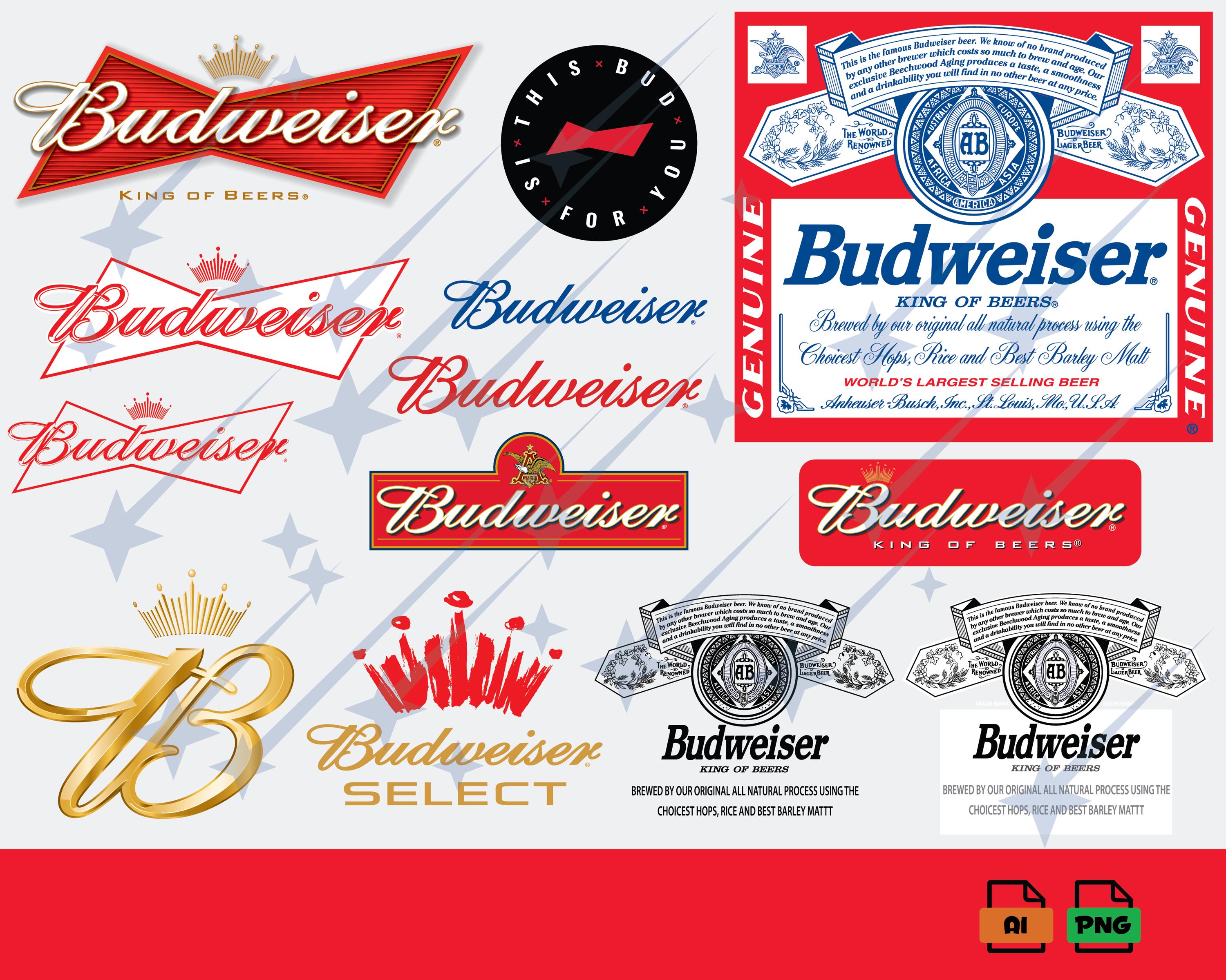 Budweiser logo - Etsy 日本