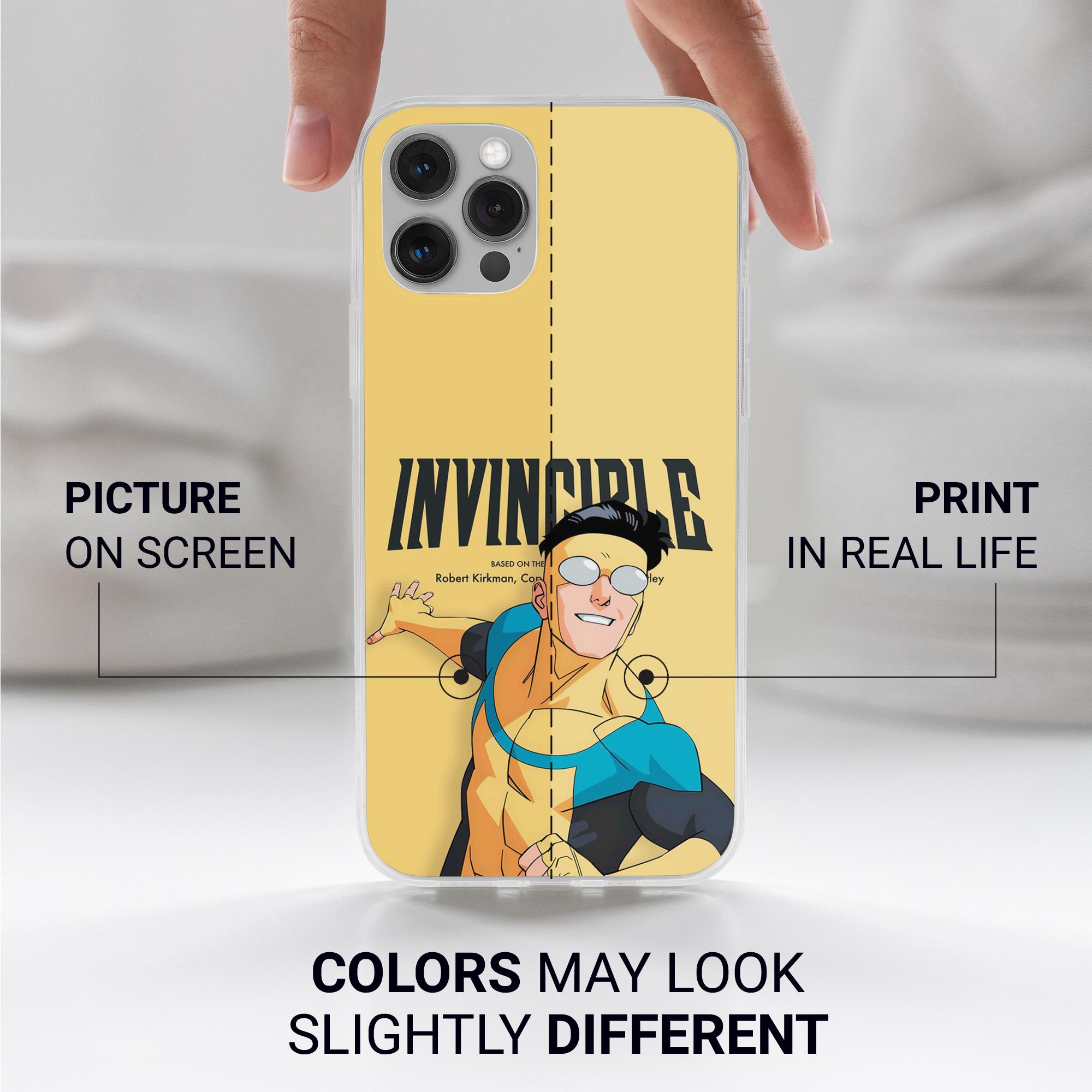Invincible Phone Case Superhero Anime Cover for iPhone 17pro, 16, 15 ...