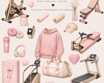 Soft Girl Era | Luxury Clipart Collection (Digital Download)