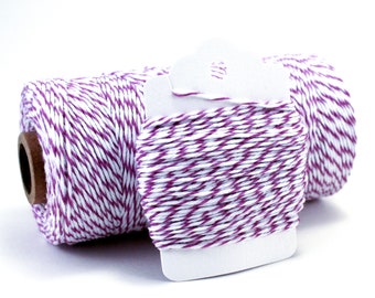 Light Purple Twine - Lavender Twine - Easter Gift Wrap - Rustic Wedding Twine - Plum Divine Twine - Pastel Colored String - Violet Twine