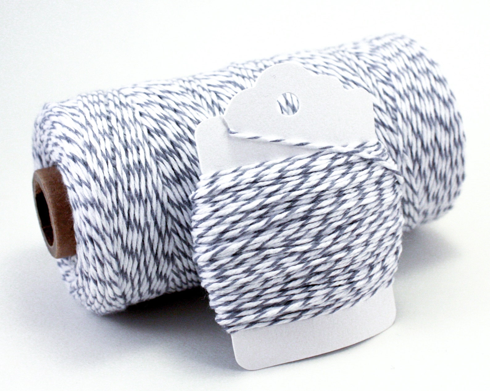 Grey Twine Light Grey Striped Twine Pastel Bakers Twine Etsy Denmark