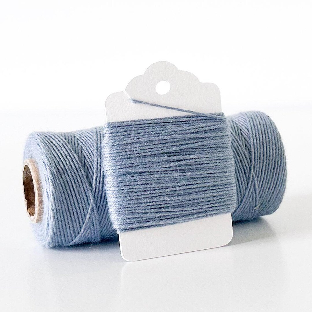 Gray String Grey 100% Cotton Baker's Twine - 4-ply Solid Gray String - Etsy