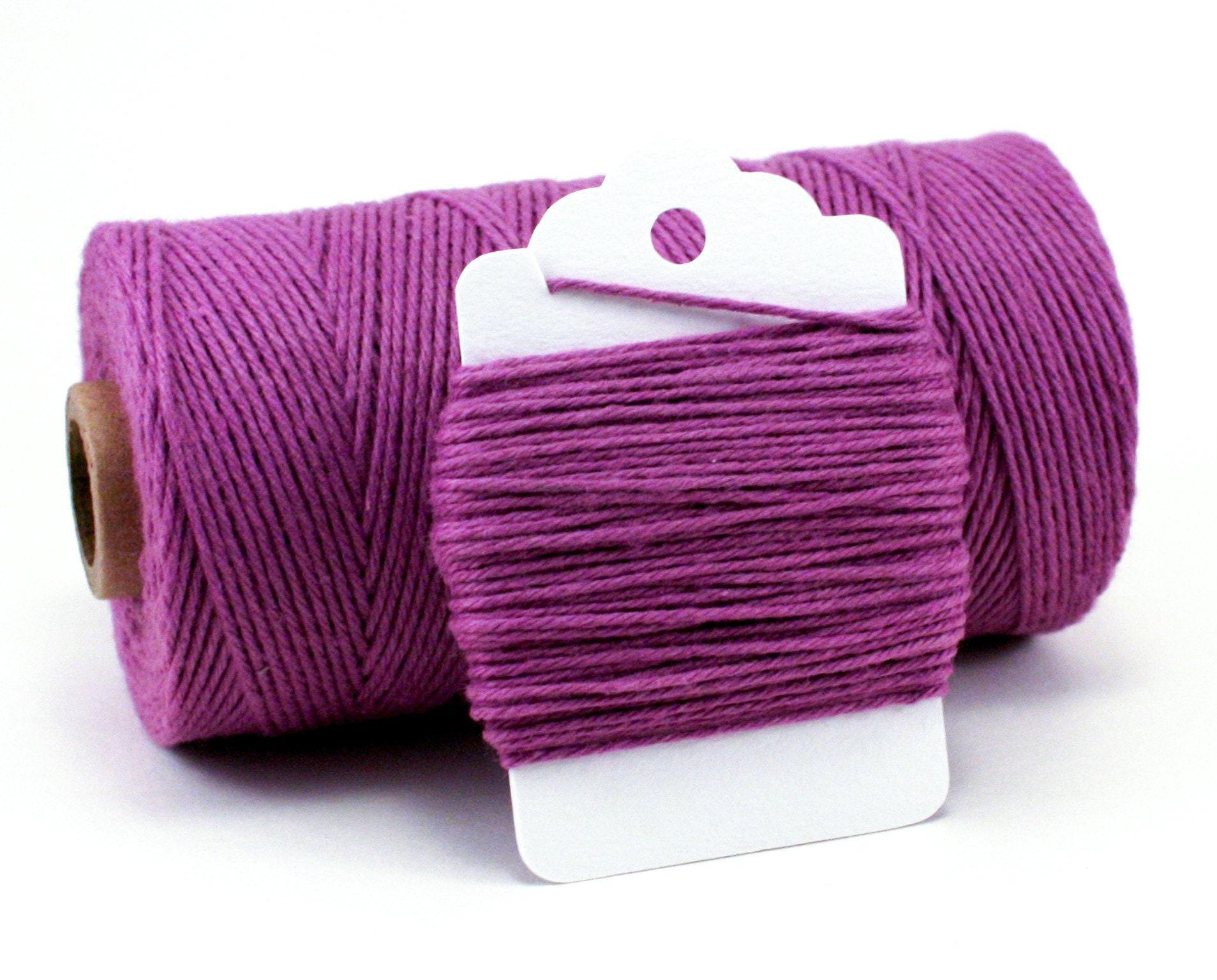 Purple Four-Ply Cotton Baker’s Twine