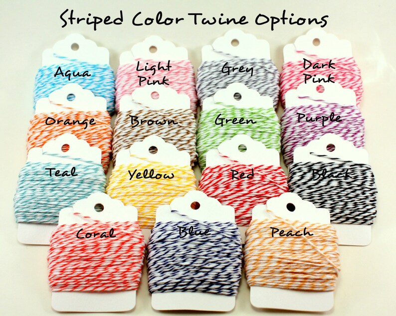July 4th Crafting Twine Party Favors Twine Patriotic 4-ply Cotton String Airmail Baker/'s Twine Gift Wrap Red White and Blue Twine