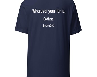 Boston Marathon Shirt | Wicked Far Race Collection.