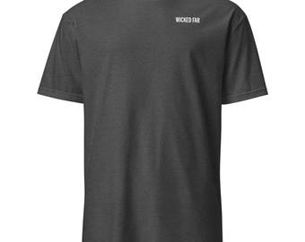 Wicked Far™ Heritage Tee — Dark Heather Gray
