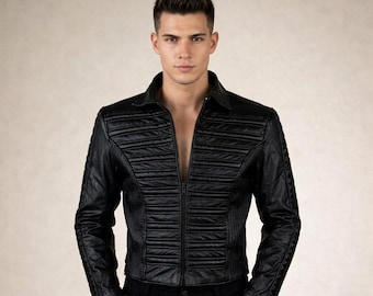Michael Jackson 1993 AMA Jacket – 20th American Music Awards MJ Black Jacket – Handmade Dangerous Era Military Blazer – King of Pop Cosplay