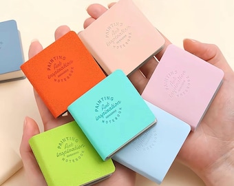 Mini Watercolor Travel Journal, Set of 3
