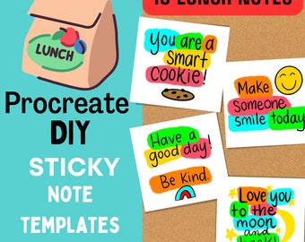 Printable Lunch Notes for Kids: 18 Encouragement Cards (PDF)